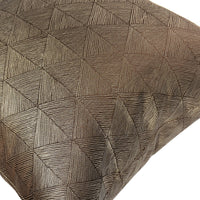 HKM-730579 Modern Minimalist Brown Sofa Cushion Collection - Various Sizes with Durable Polyester Fiber