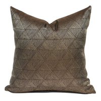 HKM-730579 Modern Minimalist Brown Sofa Cushion Collection - Various Sizes with Durable Polyester Fiber