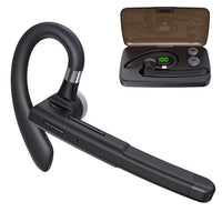 HKM-730643 Wireless Bluetooth Headset with Noise Reduction and Voice Control, Stereo Sound, Single Ear Usage