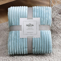 HKM-730899 Soft Coral Velvet Thickened Yoga Blanket for Comfort and Versatility