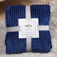 HKM-730899 Soft Coral Velvet Thickened Yoga Blanket for Comfort and Versatility