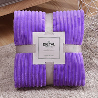 HKM-730899 Soft Coral Velvet Thickened Yoga Blanket for Comfort and Versatility