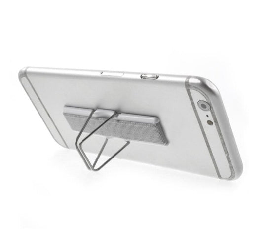 HKM-730963 Phone Holder Mount with Finger Grip and Desktop Stand, Universal Fit for Mobile Devices and Tablets
