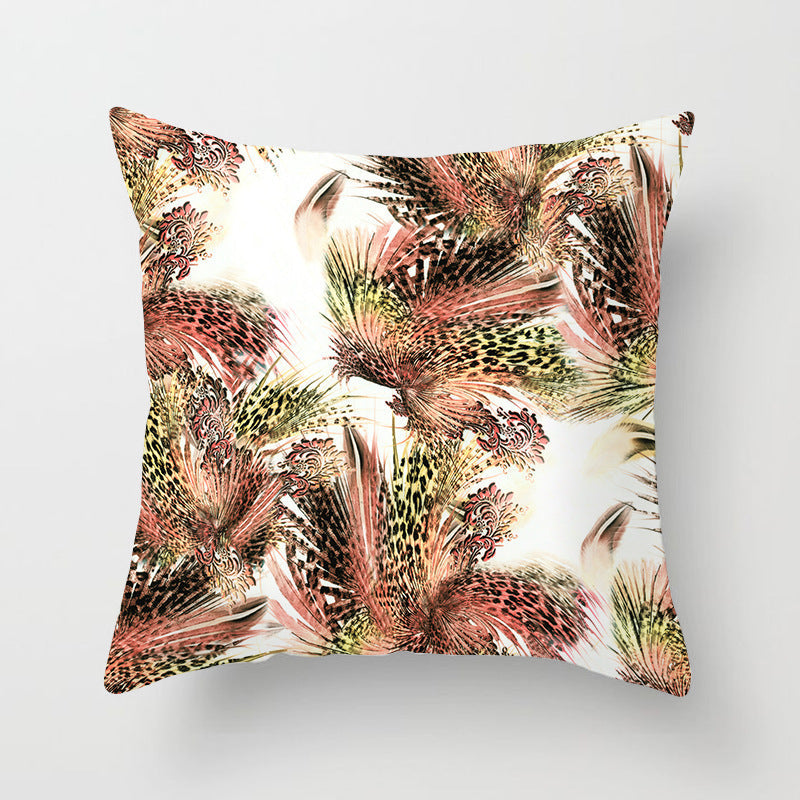 HKM-731027 Peach Skin Velvet Pillow Cover, 45x45 cm, Modern Simple Design