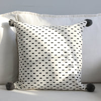 HKM-731219 Geometric Cotton Linen Waist Pillow Cover – Modern Design for Comfort and Style
