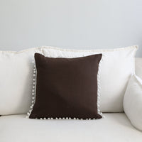 HKM-731219 Geometric Cotton Linen Waist Pillow Cover – Modern Design for Comfort and Style