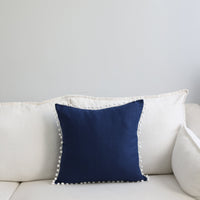 HKM-731219 Geometric Cotton Linen Waist Pillow Cover – Modern Design for Comfort and Style