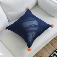 HKM-731219 Geometric Cotton Linen Waist Pillow Cover – Modern Design for Comfort and Style