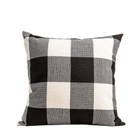 HKM-731283 Plaid Square Pillow Cover 45x45cm - Cushion Cover Only