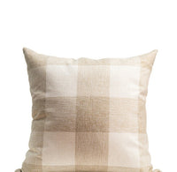 HKM-731283 Plaid Square Pillow Cover 45x45cm - Cushion Cover Only