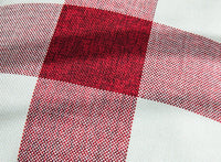 HKM-731283 Plaid Square Pillow Cover 45x45cm - Cushion Cover Only