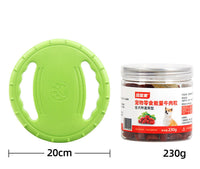 HKM-731347 Dog Training Supplies Set with Bite-Resistant Interactive Toys and Beef Cubes
