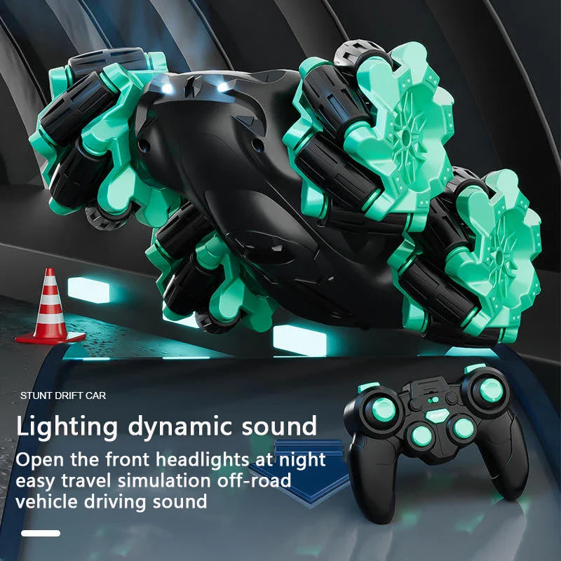 HKM-731475 Gesture Sensing Remote Control Stunt RC Car with 360° Rotate Capability for Indoor and Outdoor Fun