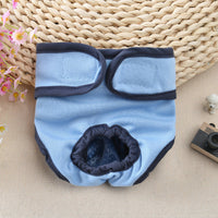 HKM-731667 Dog Velcro Underwear for Small to Large Breeds, Cotton Fabric, Casual Style in Multiple Colors