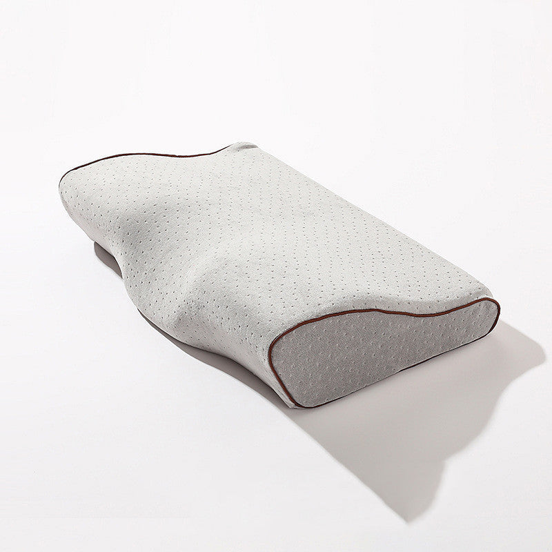 HKM-731731 Memory Foam Butterfly Pillow for Neck Support and Comfort