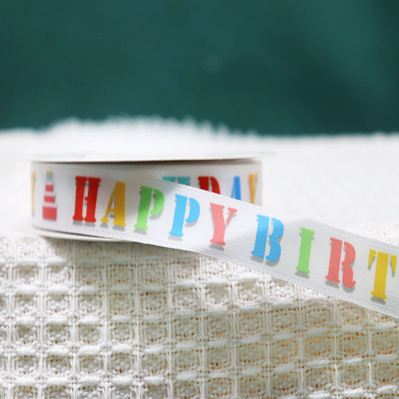 HKM-731731 Polyester Packing Ribbon for Floral and Cake Decoration