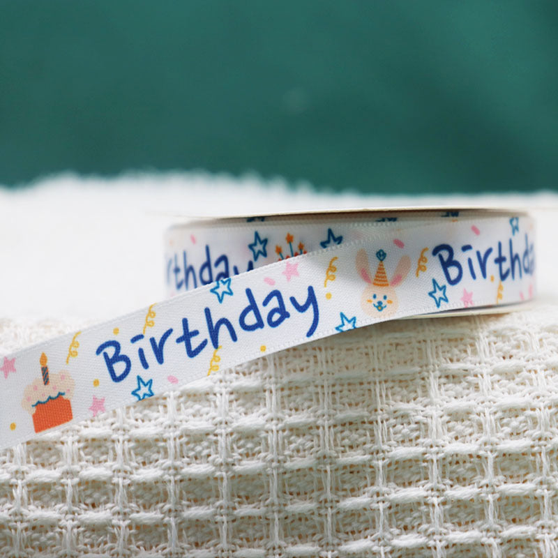 HKM-731731 Polyester Packing Ribbon for Floral and Cake Decoration