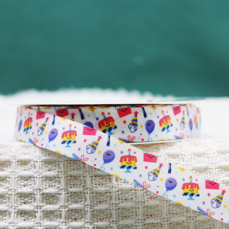 HKM-731731 Polyester Packing Ribbon for Floral and Cake Decoration