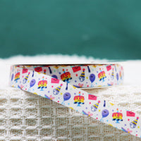 HKM-731731 Polyester Packing Ribbon for Floral and Cake Decoration