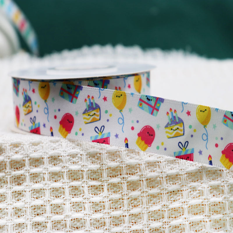 HKM-731731 Polyester Packing Ribbon for Floral and Cake Decoration