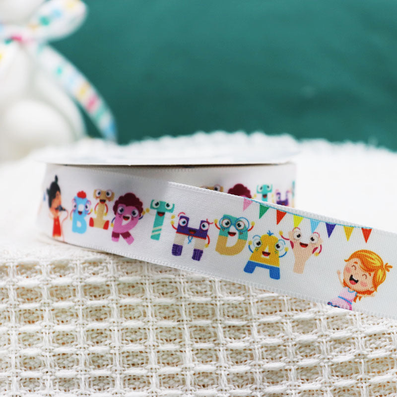 HKM-731731 Polyester Packing Ribbon for Floral and Cake Decoration
