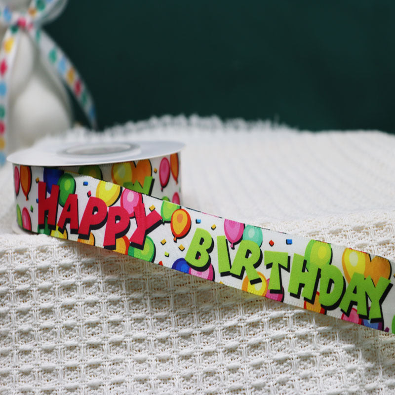 HKM-731731 Polyester Packing Ribbon for Floral and Cake Decoration
