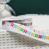 HKM-731731 Polyester Packing Ribbon for Floral and Cake Decoration