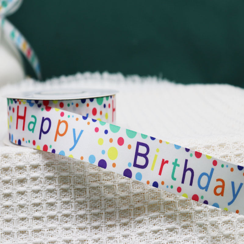 HKM-731731 Polyester Packing Ribbon for Floral and Cake Decoration