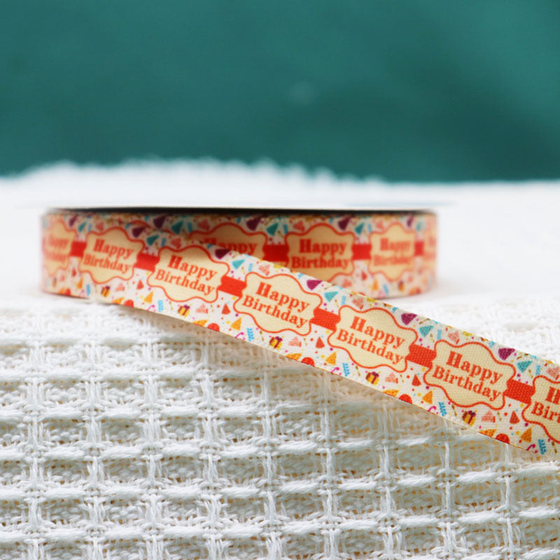 HKM-731731 Polyester Packing Ribbon for Floral and Cake Decoration