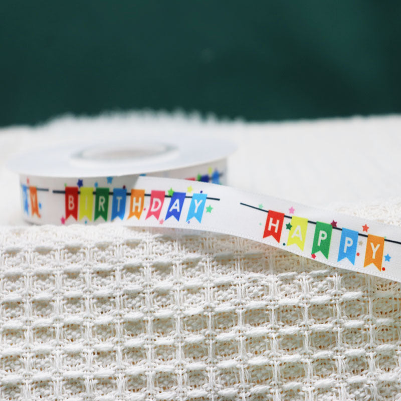 HKM-731731 Polyester Packing Ribbon for Floral and Cake Decoration