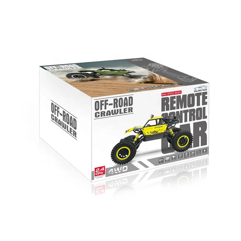 HKM-731859 4WD Electric Remote Control Off-Road Climbing Rock Crawler for Kids