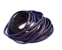 HKM-732243 RGB 4-Pin 22AWG Extension Cable for LED Light Bar - 100M Roll