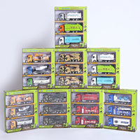 HKM-732307 3-in-1 Diecast Pull Back Engineering Vehicle Set for Kids – Alloy Construction Toys