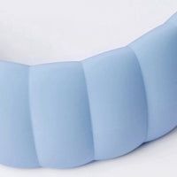 HKM-732435 U-Shape Silicone Hot Water Bag with Knitted Cover for Neck and Shoulder Relief