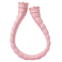 HKM-732435 U-Shape Silicone Hot Water Bag with Knitted Cover for Neck and Shoulder Relief