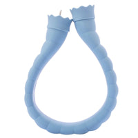 HKM-732435 U-Shape Silicone Hot Water Bag with Knitted Cover for Neck and Shoulder Relief