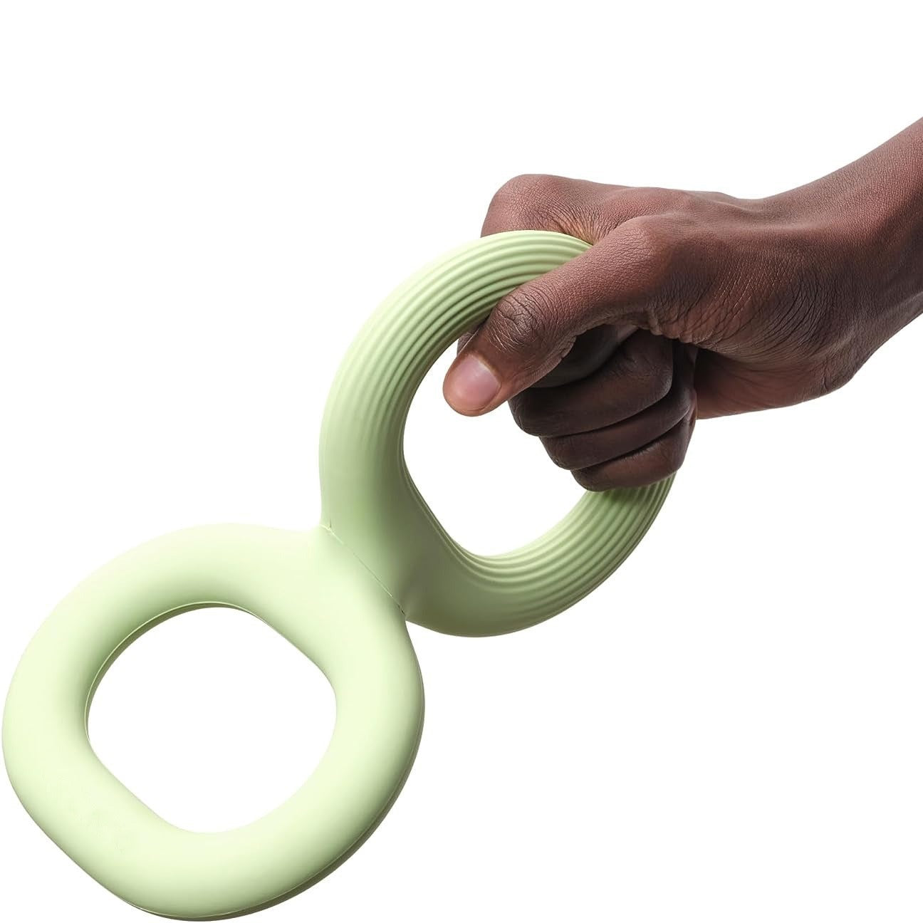 HKM-732499 Durable Rubber Pet Bite Pull Toy - Light Green, 8.9 & 11 Inches Options