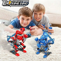 HKM-732691 Hydraulic-Powered Battle Robots Building Kit - 348 Pieces STEM Toy for Ages 5 and Up