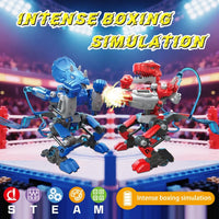 HKM-732691 Hydraulic-Powered Battle Robots Building Kit - 348 Pieces STEM Toy for Ages 5 and Up