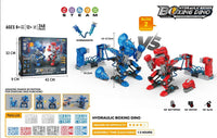HKM-732691 Hydraulic-Powered Battle Robots Building Kit - 348 Pieces STEM Toy for Ages 5 and Up