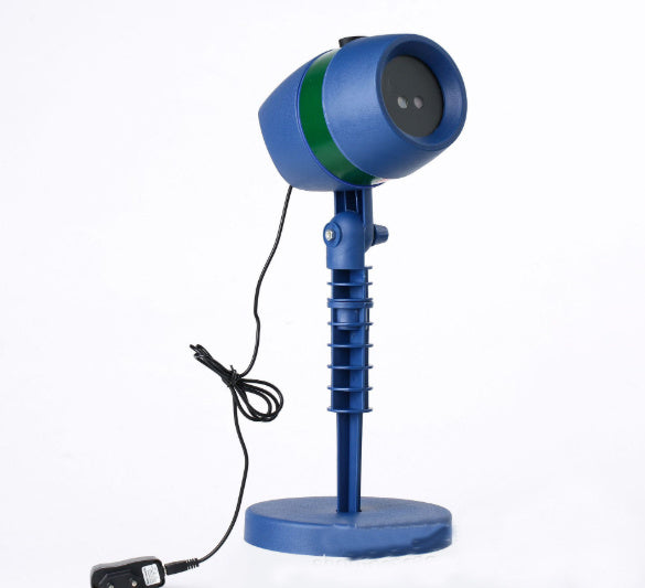 HKM-732819 Waterproof LED Laser Projector with Snowflake and RGBW Patterns for Outdoor Holiday Decoration