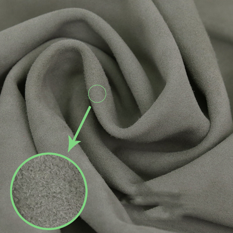 HKM-732883 Goat Suede Leather in Multiple Colors for Crafting and Upholstery (3-5 sq ft)