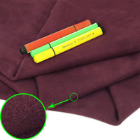 HKM-732883 Goat Suede Leather in Multiple Colors for Crafting and Upholstery (3-5 sq ft)