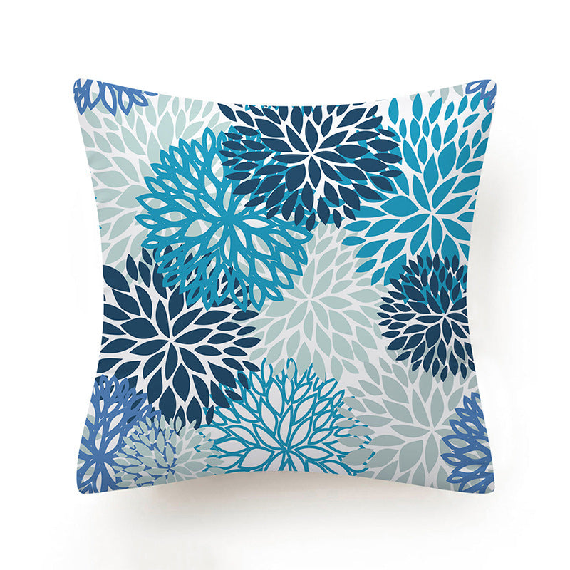 HKM-732883 Super Soft Short Fleece Decorative Cushion Cover - Minimalist Design, 45x45CM