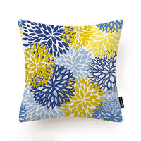 HKM-732883 Super Soft Short Fleece Decorative Cushion Cover - Minimalist Design, 45x45CM