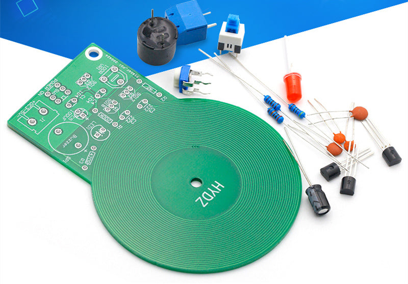 HKM-733395 DIY Metal Detector Kit for Easy Electronic Welding Practice - DC3-5V, 60mm Detection Depth