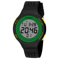 HKM-733715 Waterproof Electronic Sports Watch with Alarm and Luminous Display for Adults
