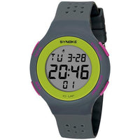 HKM-733715 Waterproof Electronic Sports Watch with Alarm and Luminous Display for Adults
