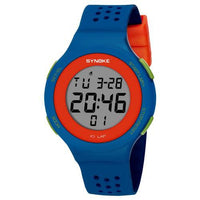 HKM-733715 Waterproof Electronic Sports Watch with Alarm and Luminous Display for Adults