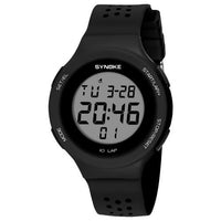 HKM-733715 Waterproof Electronic Sports Watch with Alarm and Luminous Display for Adults